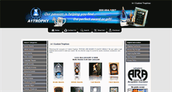 Desktop Screenshot of a1trophy.com